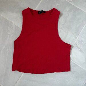 forever 21 red halter top